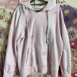 Camp Isidro Pink Vintage Camp Counselor hoodie